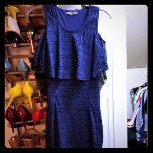 Octavia blue dress